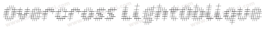 Overcross LightOblique字体转换